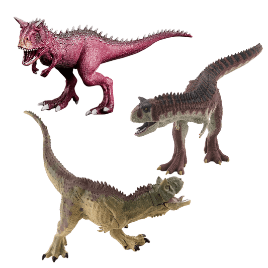 11" Realistic Carnotaurus Dinosaur Solid Action Figure Model Toy Decor