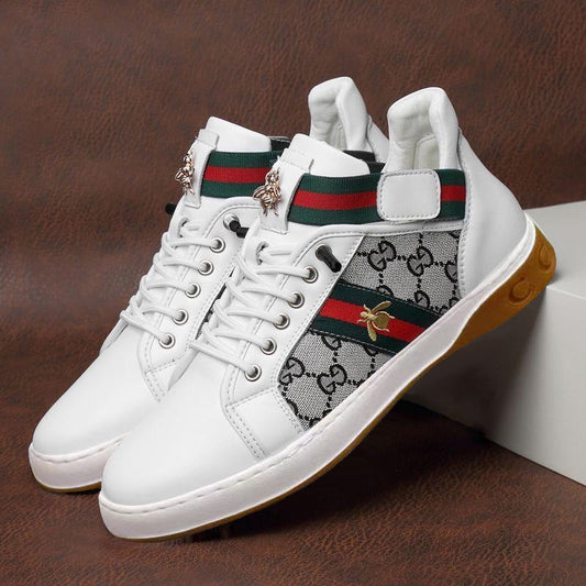 New G Logo White Sneakers