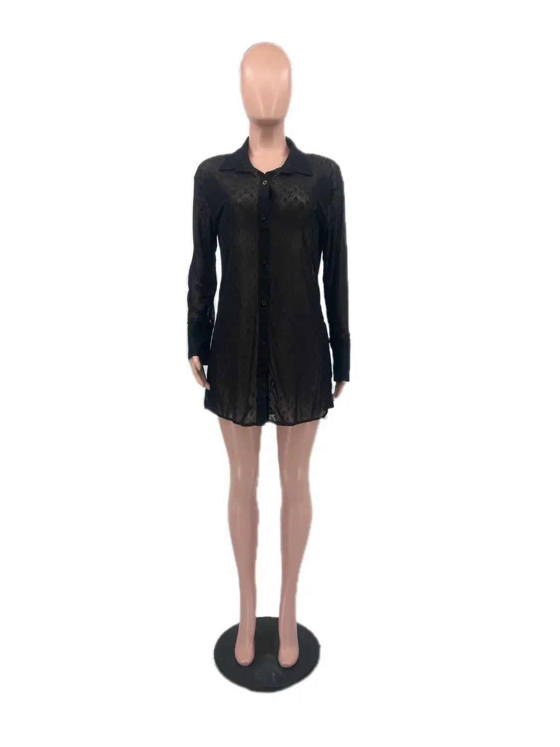 New Sexy Mesh Shirt Top 1024071933