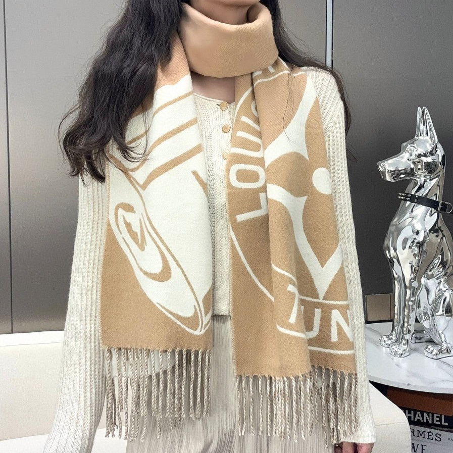 New Reversible Cashmere Scarf 1025102804