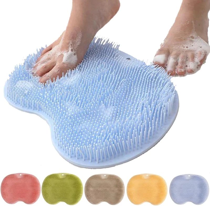 Eptchn Hands-Free Silicone Foot Scrubber Mat