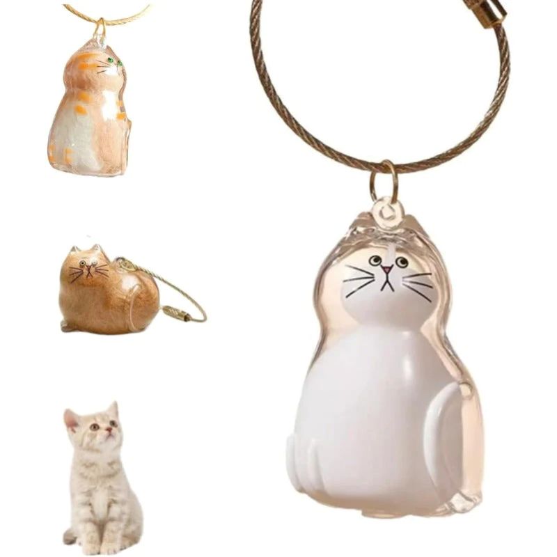 Yopoll Cat Memorial Keychain Set