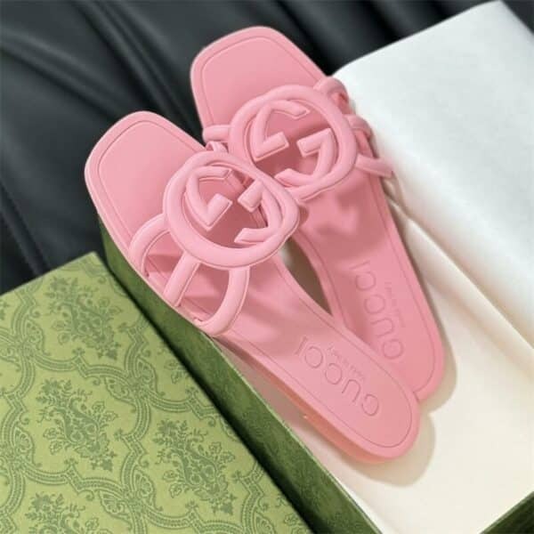 G Women Interlocking G Espadrille Slides 10240627