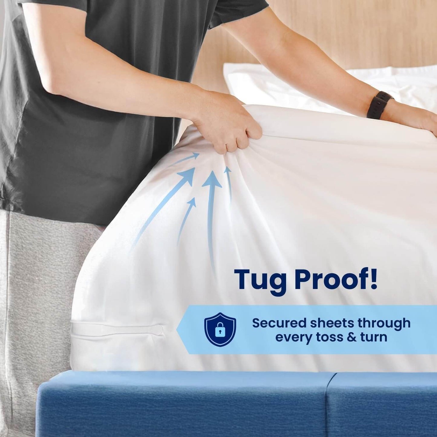 Sheet Holders Secure Bed Sheets Firmly in Place