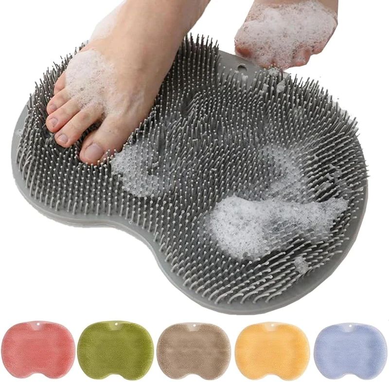 Eptchn Hands-Free Silicone Foot Scrubber Mat