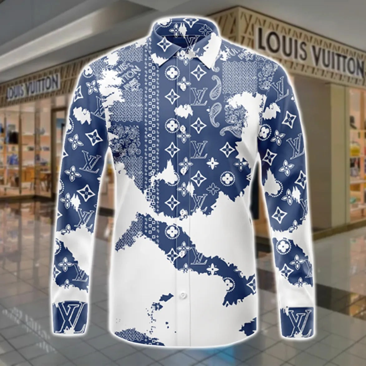 Men's Summer Fashion Printed Shirts 3D042405301