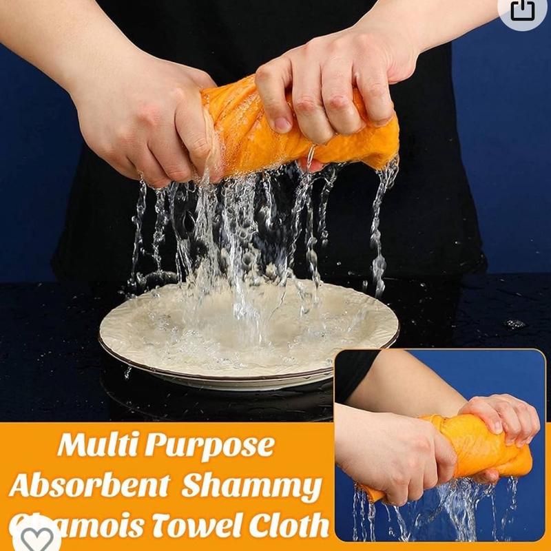 Ultra-Absorbent Miracle Cleaning Shammy