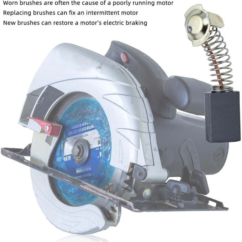 Universal Carbon Brush Set for Power Tools
