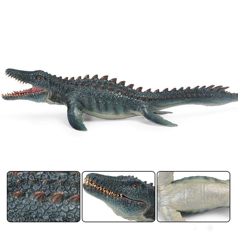 13" Realistic Mosasaurus Dinosaur Solid Action Figure Model Toy Decor