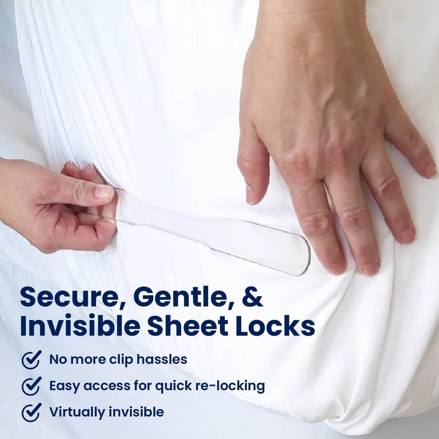 Sheet Holders Secure Bed Sheets Firmly in Place