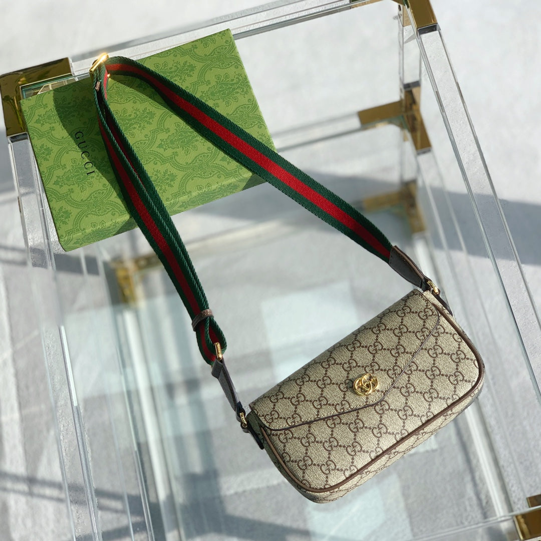 G Ophidia Mini Bag/Flap Envelope Bag XC0424061401