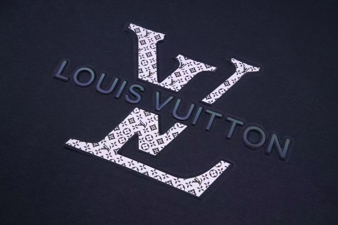 Spring and summer new letter classic round neck printed short-sleeved T-shirt loose 1209023