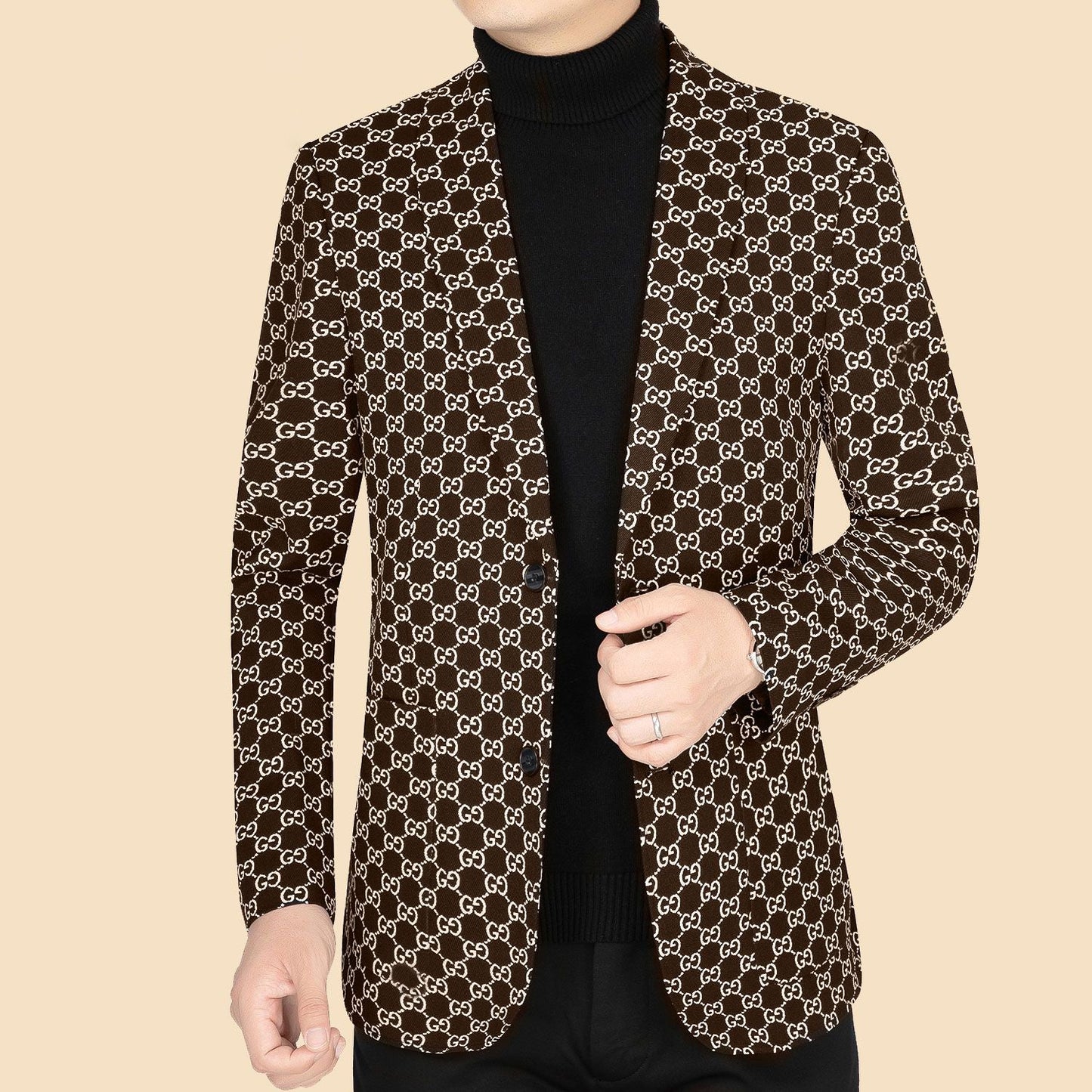 Trendy G Print Suit 08231208LTJ03