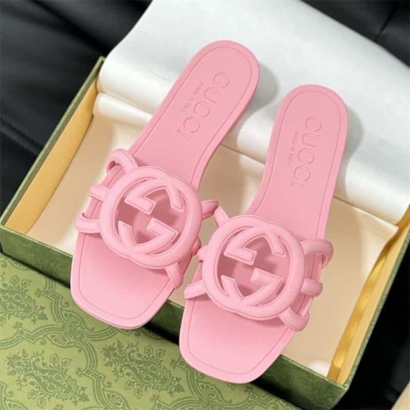 G Women Interlocking G Espadrille Slides 10240627