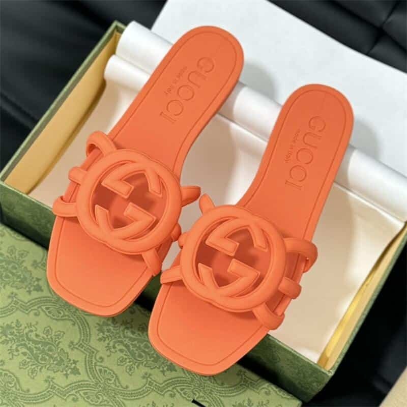 G Women Interlocking G Espadrille Slides 10240627