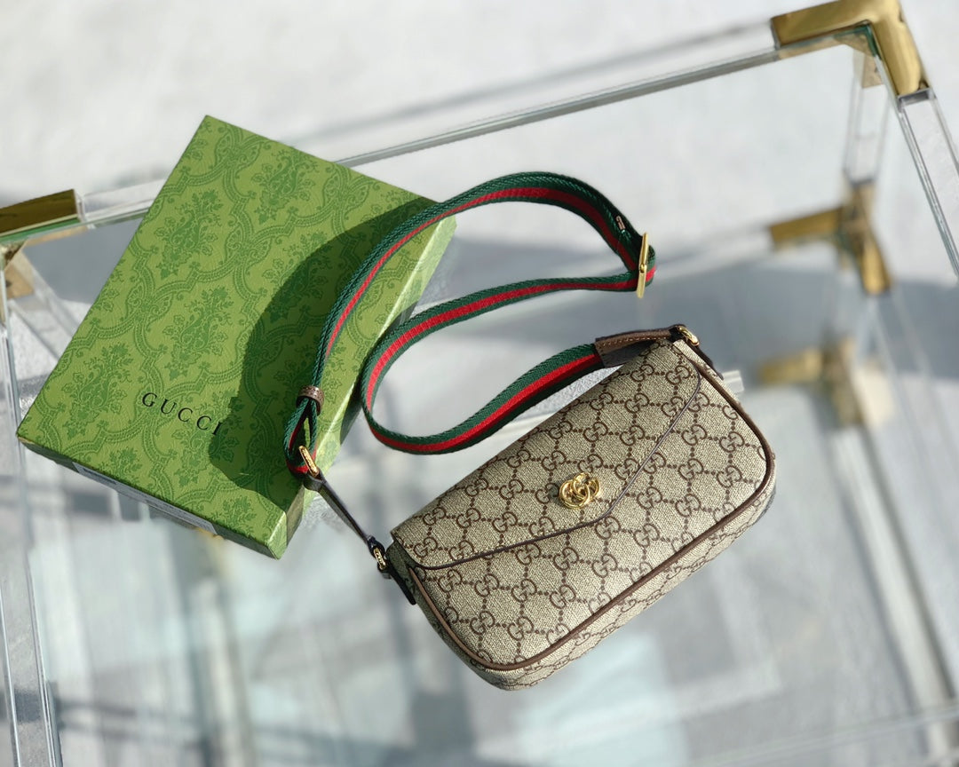 G Ophidia Mini Bag/Flap Envelope Bag XC0424061401