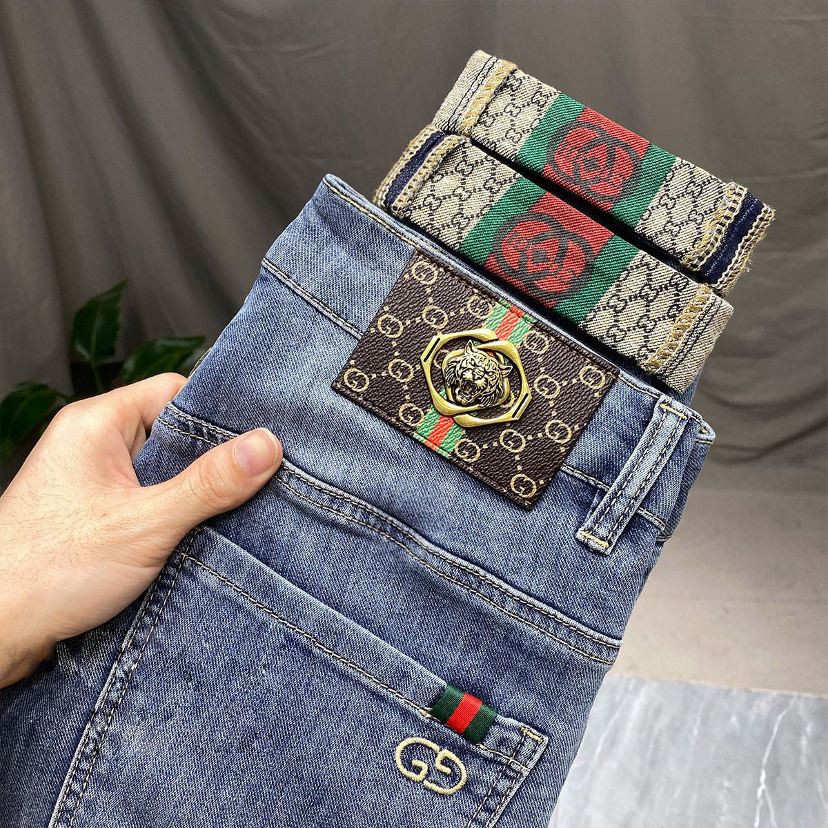 Fashion Slim fit cowboy pants PD1023080210