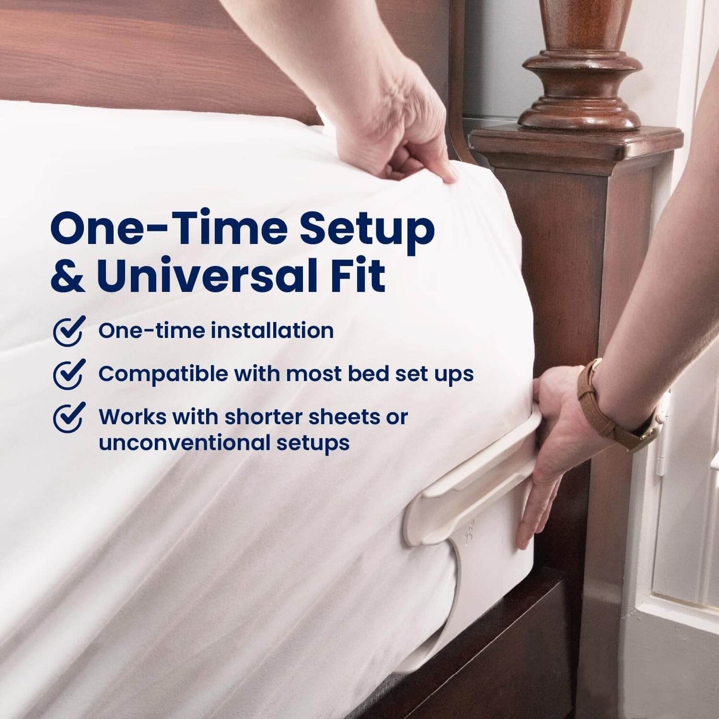 Sheet Holders Secure Bed Sheets Firmly in Place