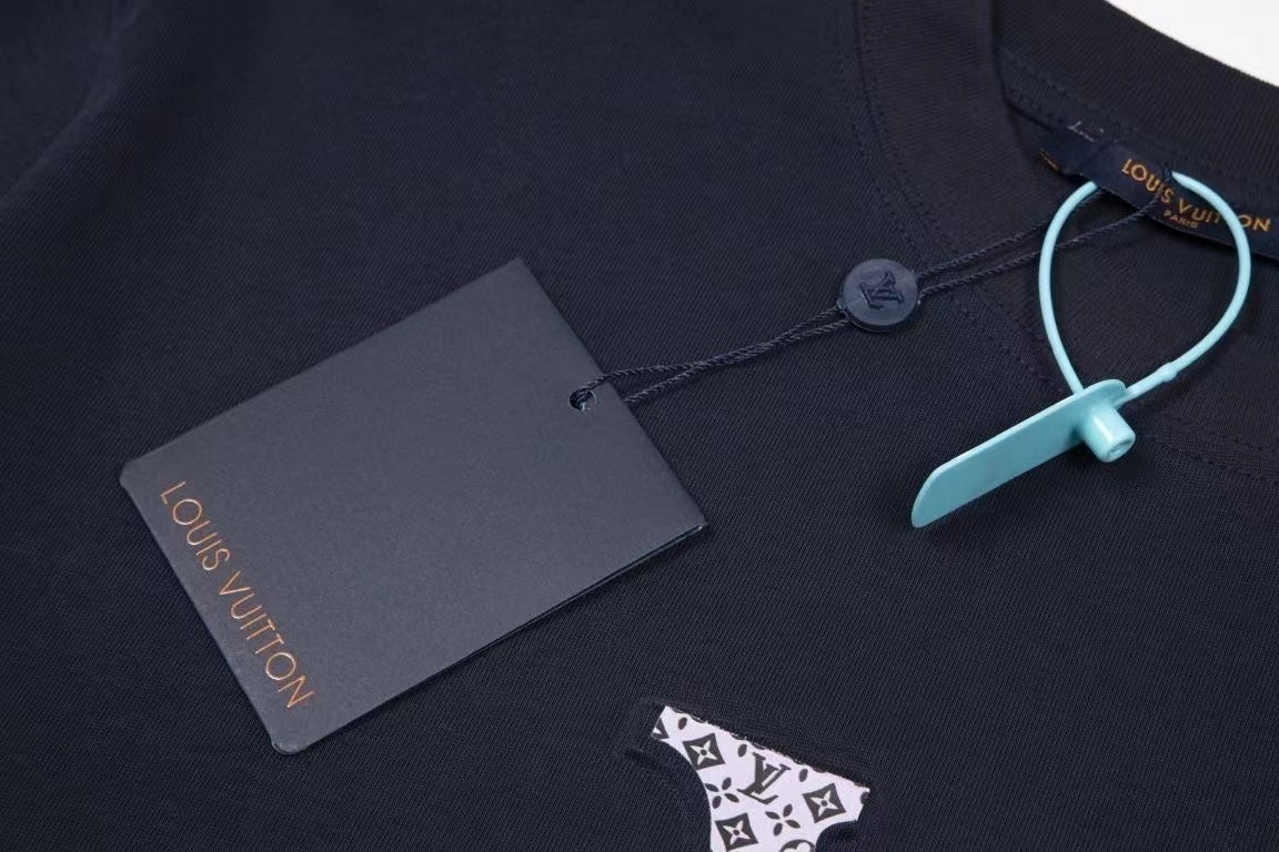 Spring and summer new letter classic round neck printed short-sleeved T-shirt loose 1209023