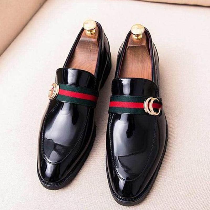 Men Brand Fashion Leather Footwear