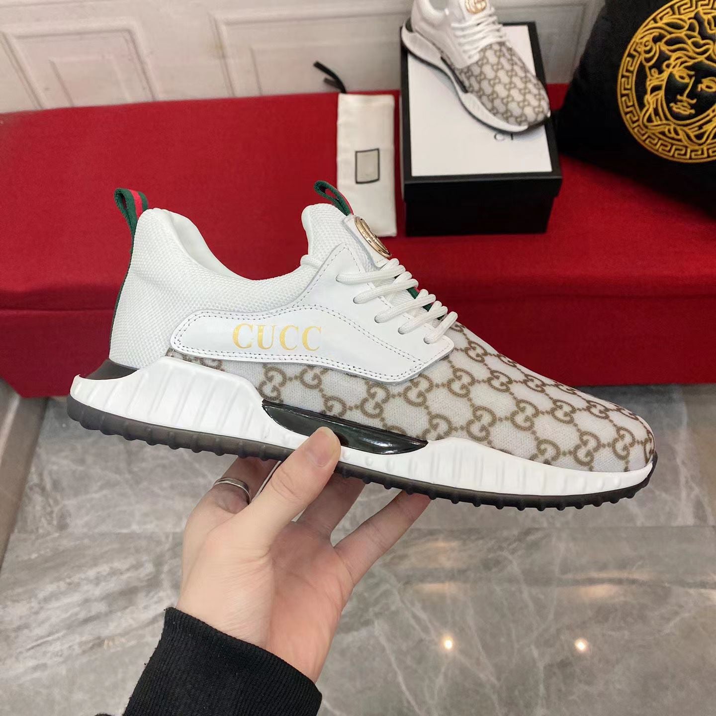 Thick Sole Casual Fashion Men's and Women's New Sneakers