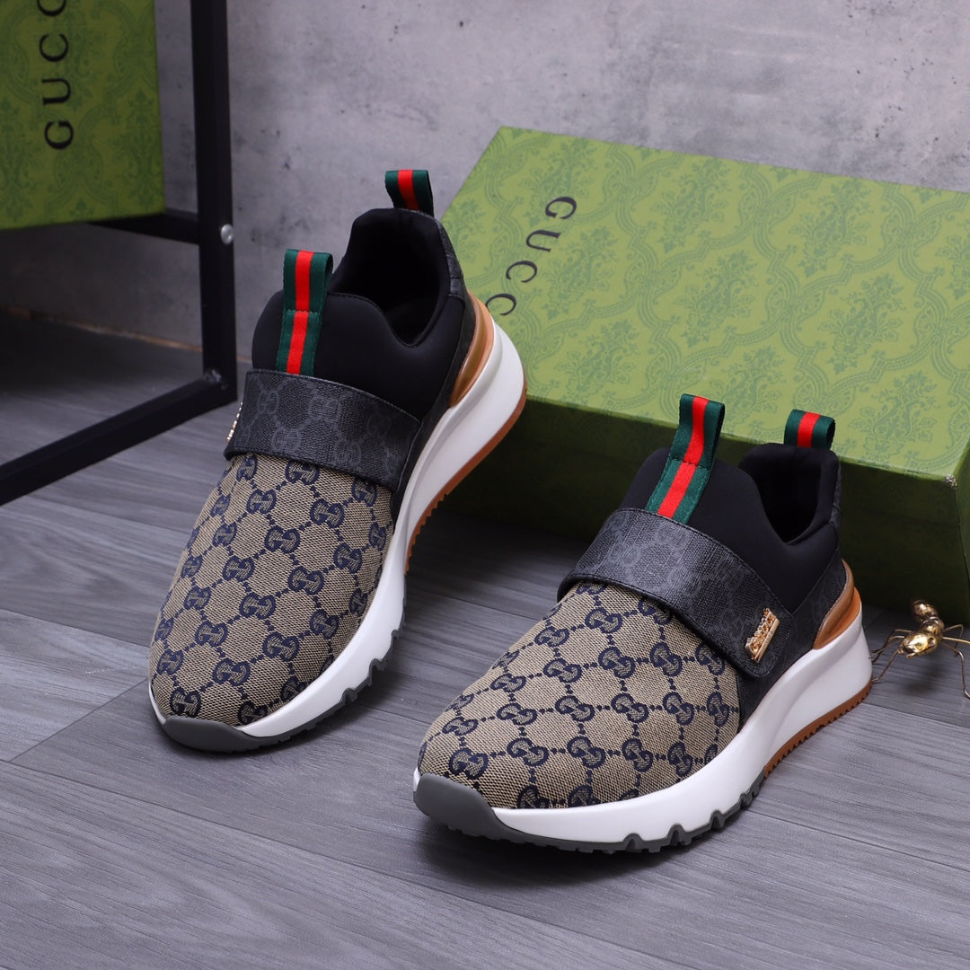 GG slip-on printed sneakers 0724052703