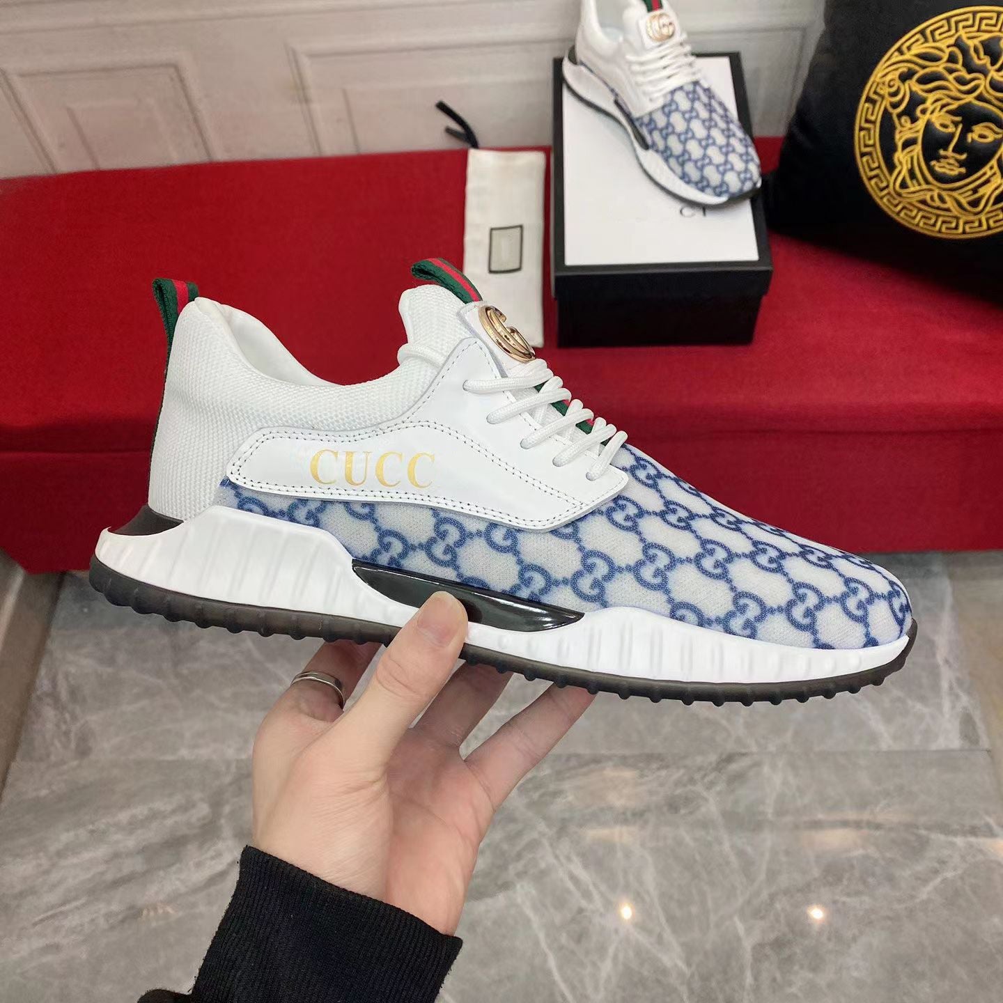 Thick Sole Casual Fashion Men's and Women's New Sneakers