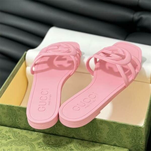 G Women Interlocking G Espadrille Slides 10240627