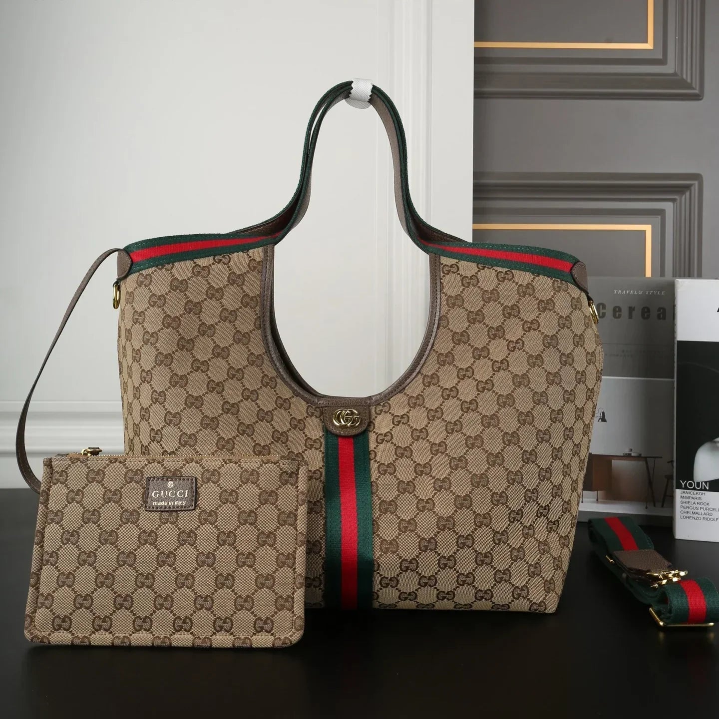 Half Moon HOBO Underarm Bag Canvas Bag Shoulder Bag 1025060905