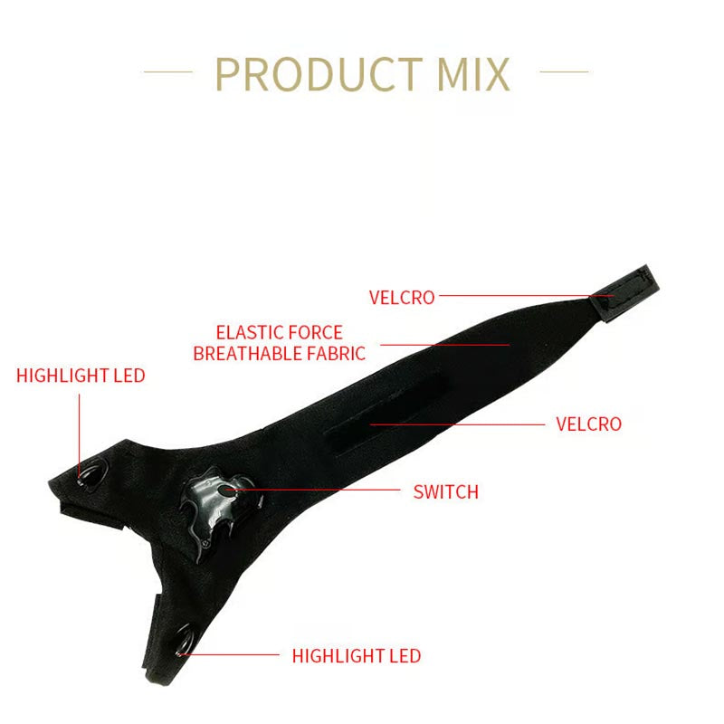 LED Flashlight Waterproof Gloves