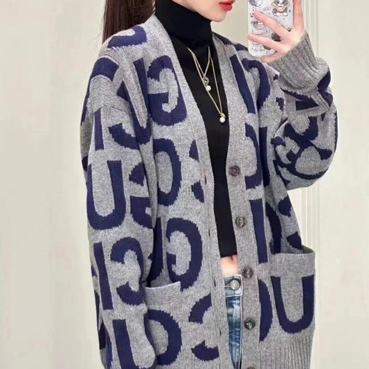 New Unisex Knit Cardigan 1025102801